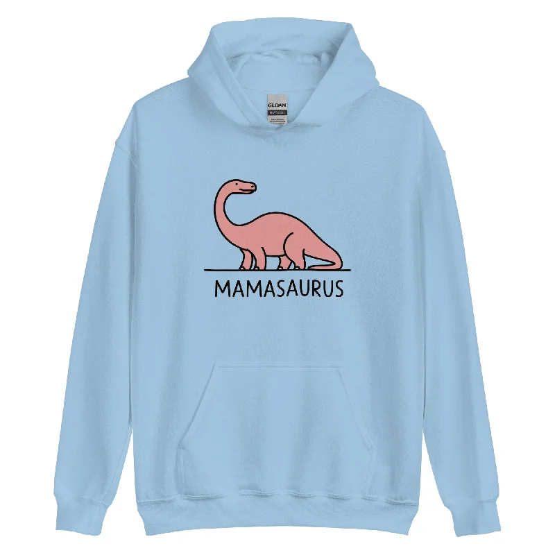 Simple Brontosaurus Mamasaurus - Women's Dinosaur Hoodie