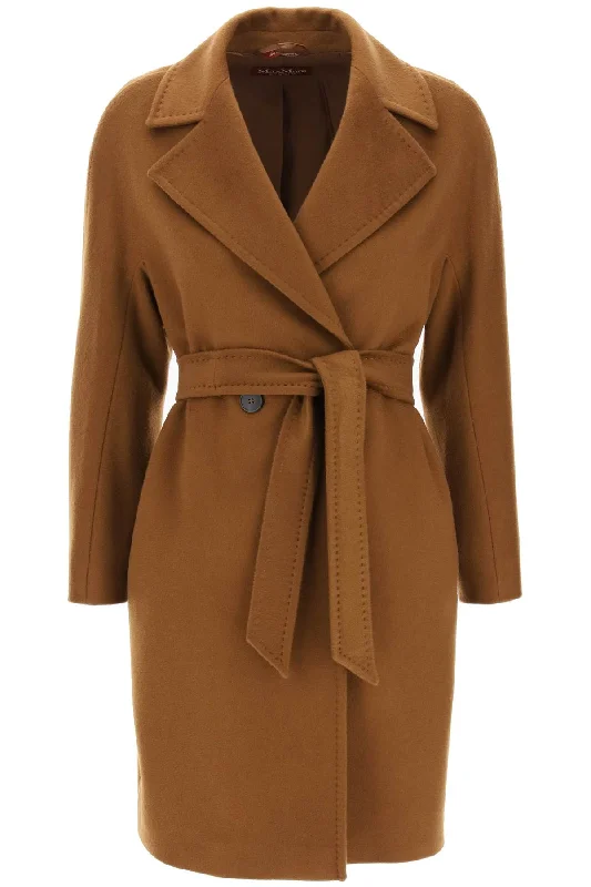 'karim Cashmere Coat  - Brown