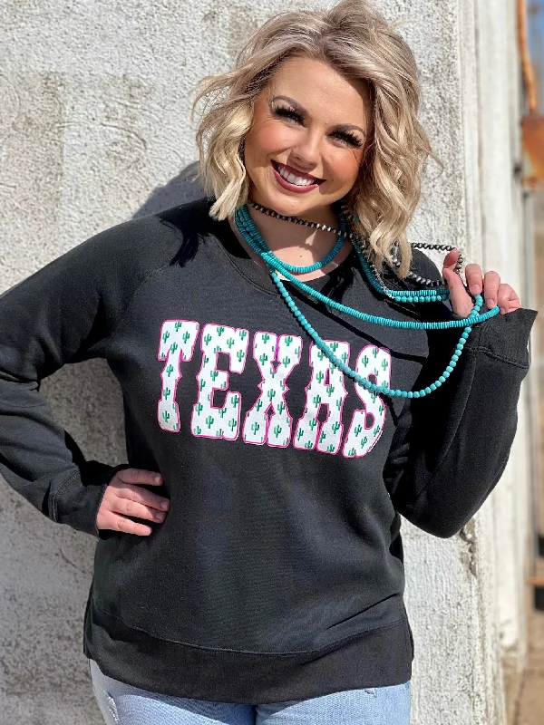 Texas True Threads Texas Cactus Sweatshirt