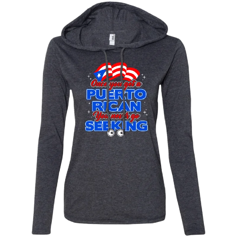 Never Go Seeking - Ladies Hoodie