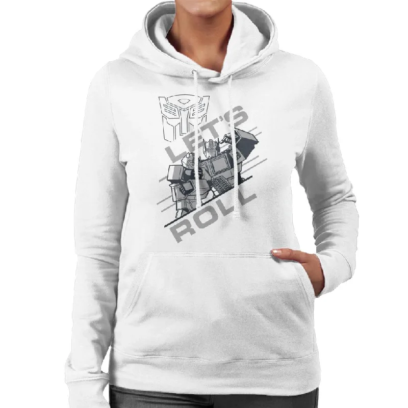 Transformers Lets Roll Women's Hooded Sweatshirt