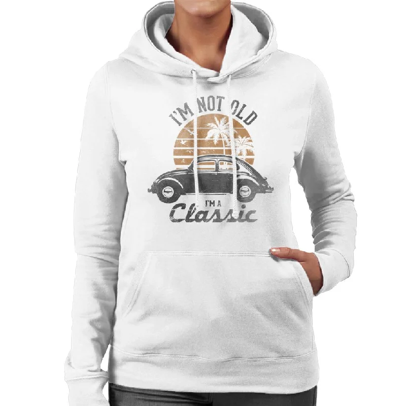 Volkswagen Im A Classic Women's Hooded Sweatshirt