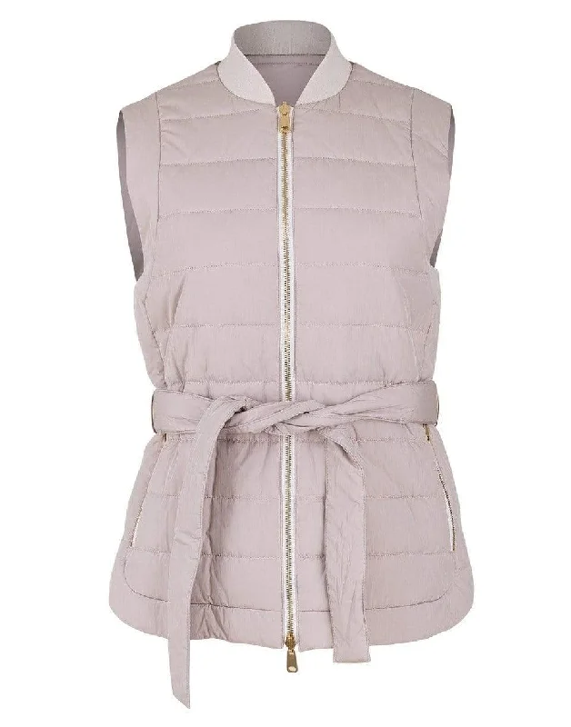 Reversible Quilted Taffeta Vest