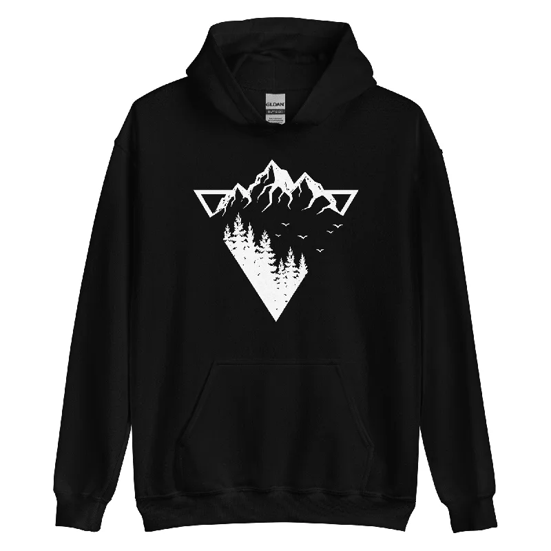 Berge - Geometrisch - Unisex Hoodie