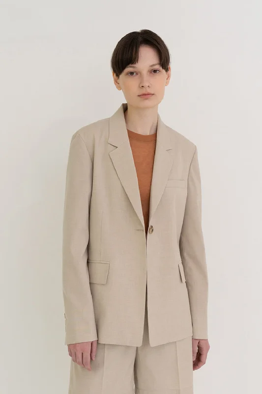 Light Summer Jacket Beige