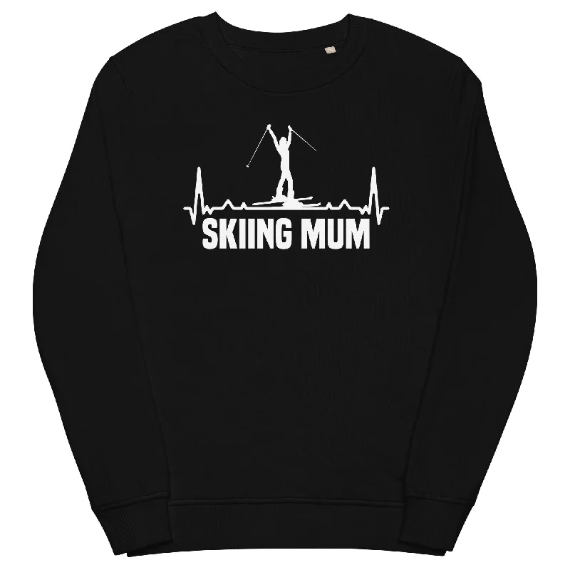 Skifahren Mum 1 - Unisex Premium Organic Sweatshirt