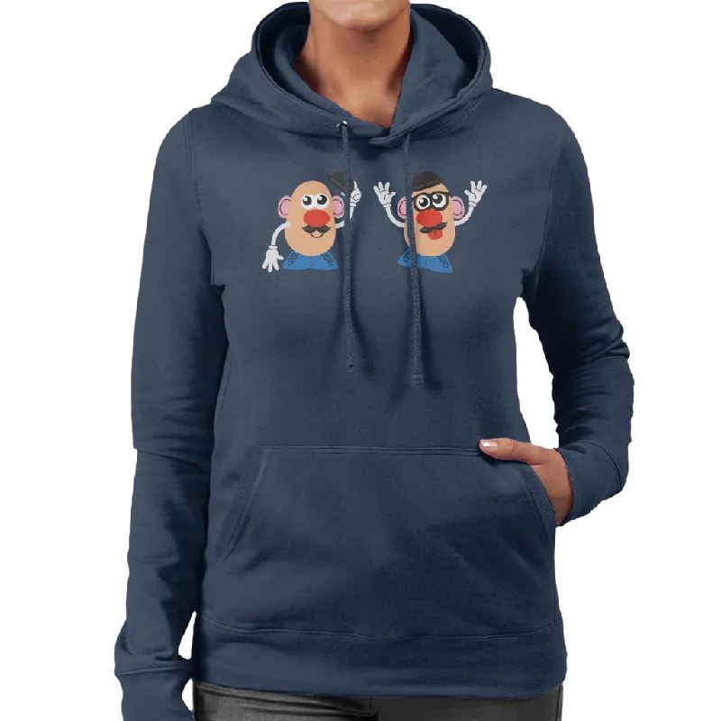 Mr Potato Head Duo Women's Hooded Sweatshirt