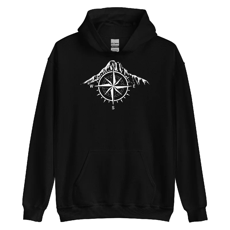 Compass - Mountain - Unisex Hoodie