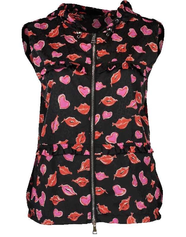 Varsovie Lip Print Vest