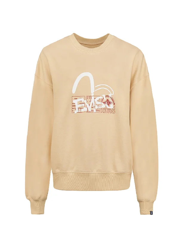 Ripple Effect Kamon Print Sweatshirt