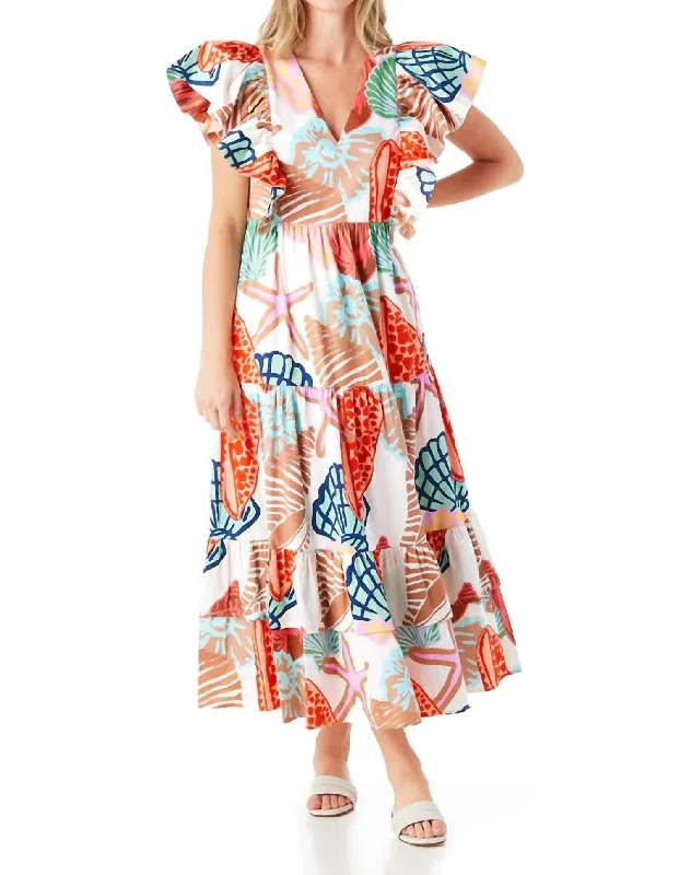 Walker Maxi Dress In Menemsha