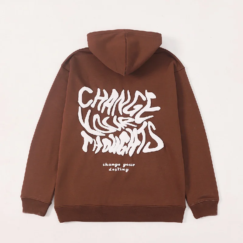 Change your thoughts Fleece Hoodie