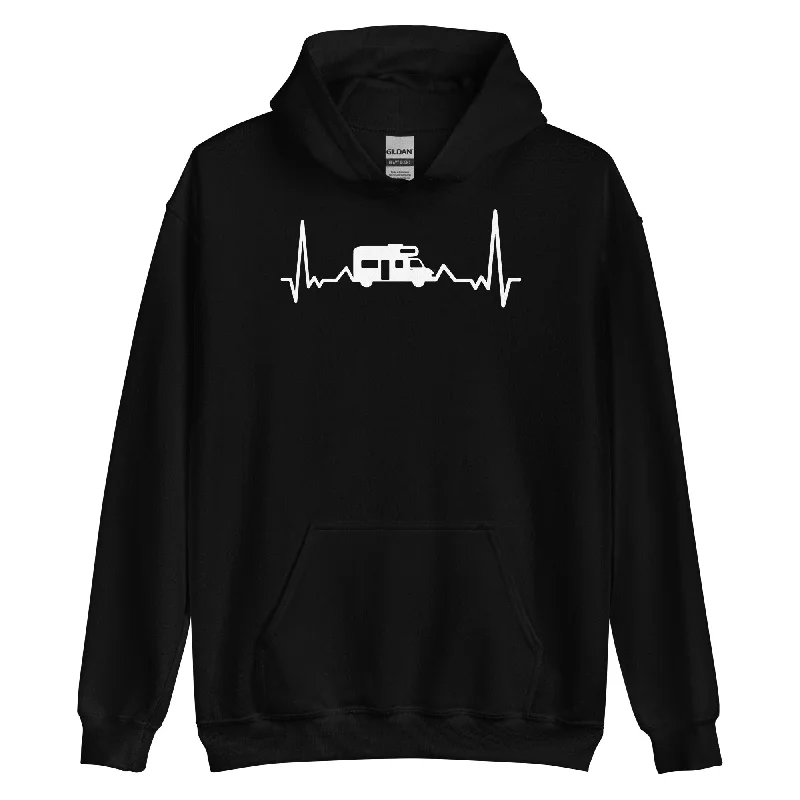 Herzschlag Camping - Unisex Hoodie