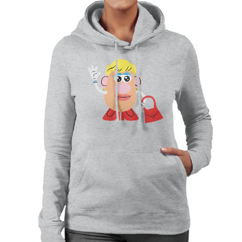 Mrs Potato Head Handbag Wave Women's Hooded Sweatshirt