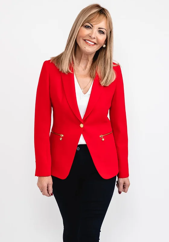 Bariloche Tudela Blazer Jacket, Red