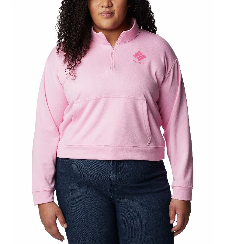 Plus Size Trek Quarter-Zip Sweatshirt