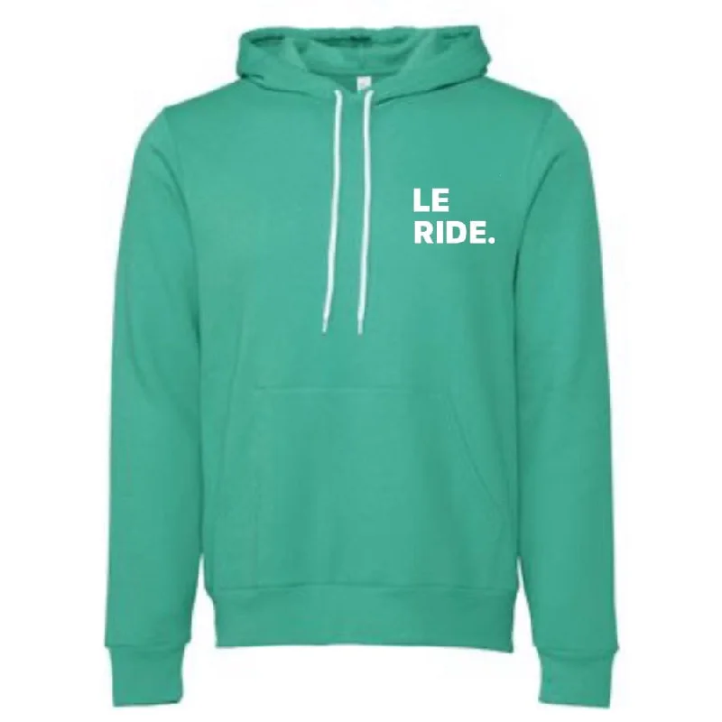 Le Ride. Hoodie Teal