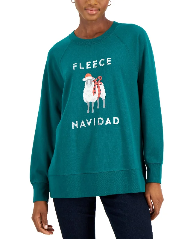 Style & Co Holiday Graphic Sweatshirt