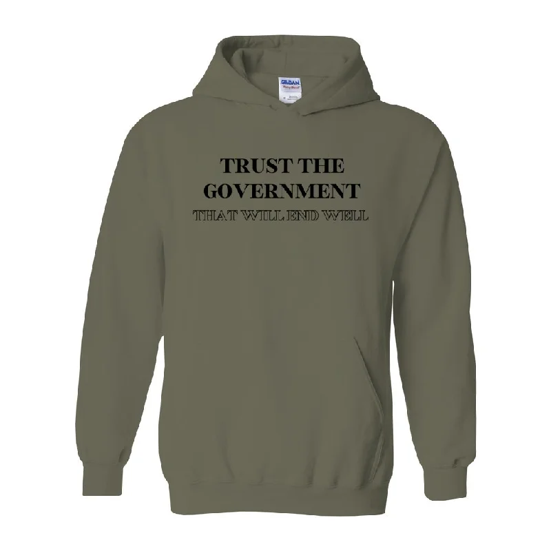 Trust the Government Heavy Blend Pullover Hoodie