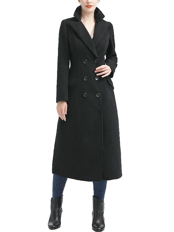 Women's Fay Full Length Long Wool Peacoat