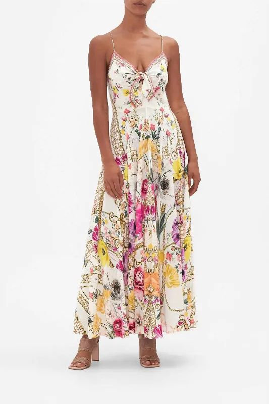 Long W/ Tie Front Dress In Destiny Calling