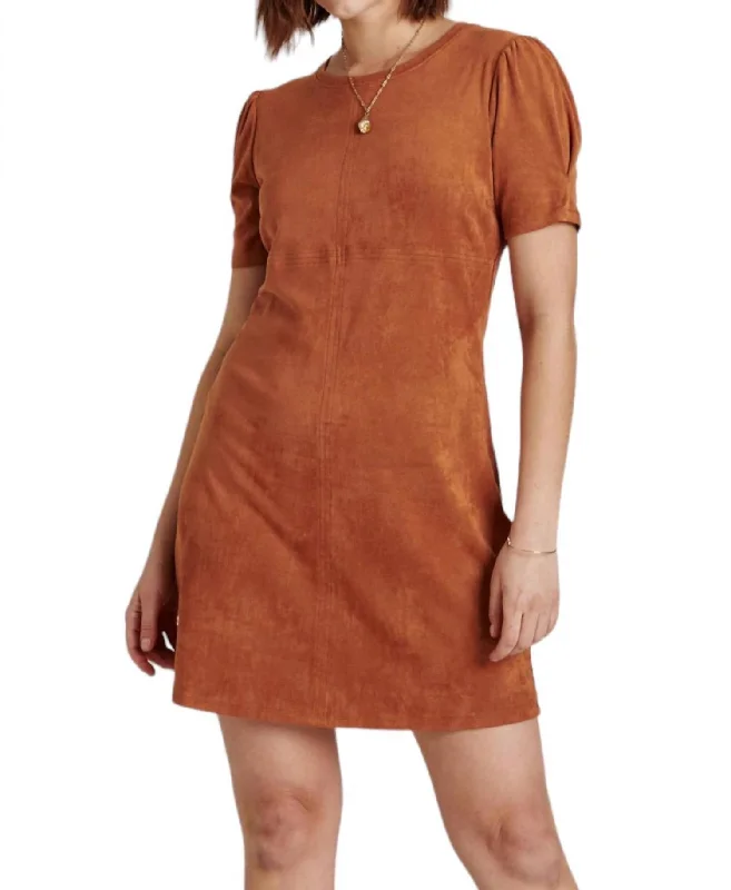 Demi Mini Dress In Maple