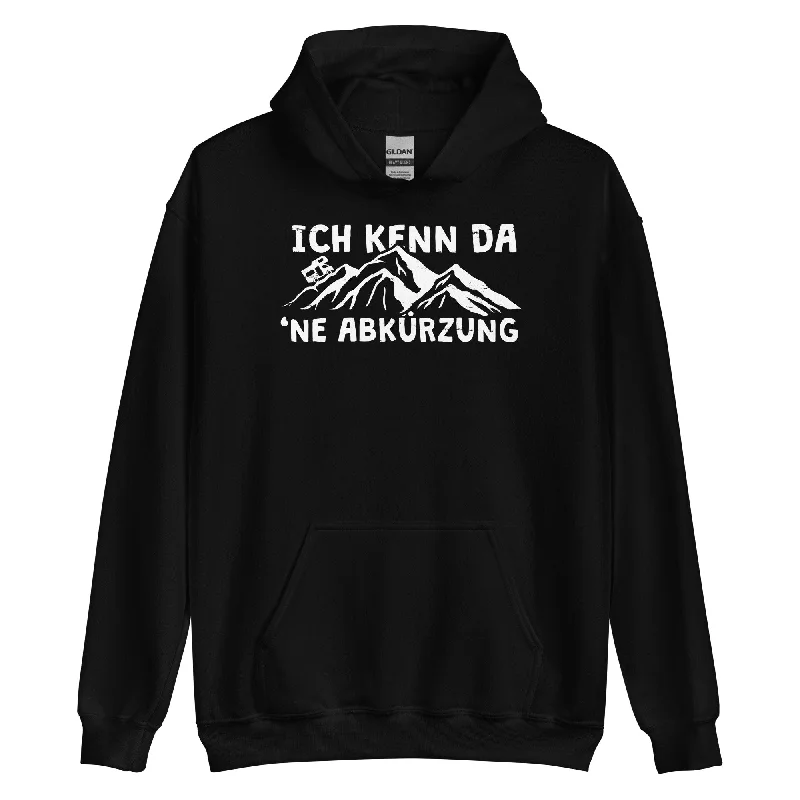 Ich kenn da ne Abkürzung - Wohnmobil - Unisex Hoodie