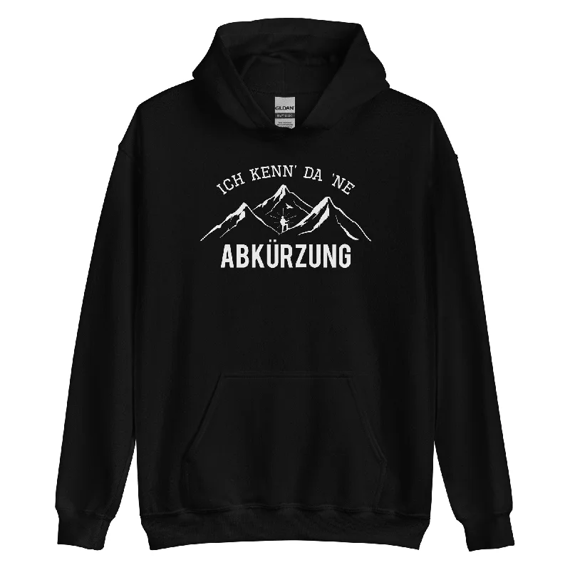 Ich kenne da ne Abkürzung - Unisex Hoodie